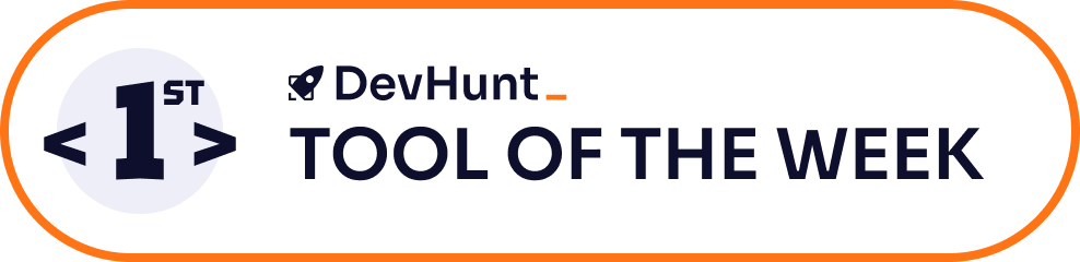 DevHunt - Tool of the Week